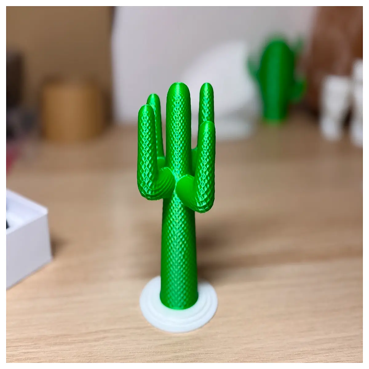 cute cactus ring holder desktop organizer for jewelry storage dorm room decor