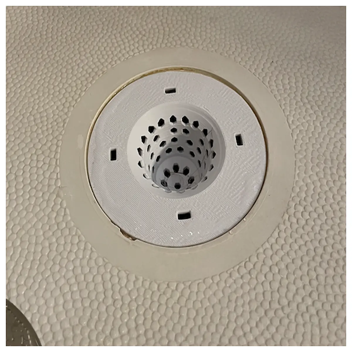shower drain hair catcher filter insert mesh strainer non clogging floor drain cover protector
