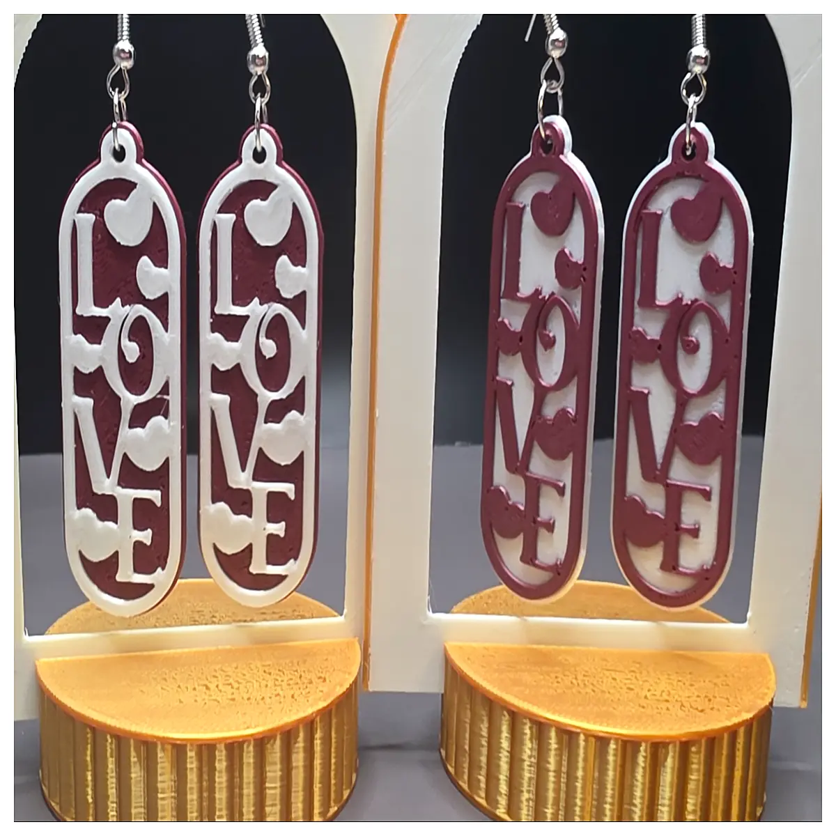 Valentine s Day Earrings Girlfriend Romantic Earring Party Jewelry Festive Decoration Anniversary Present Love Earrings