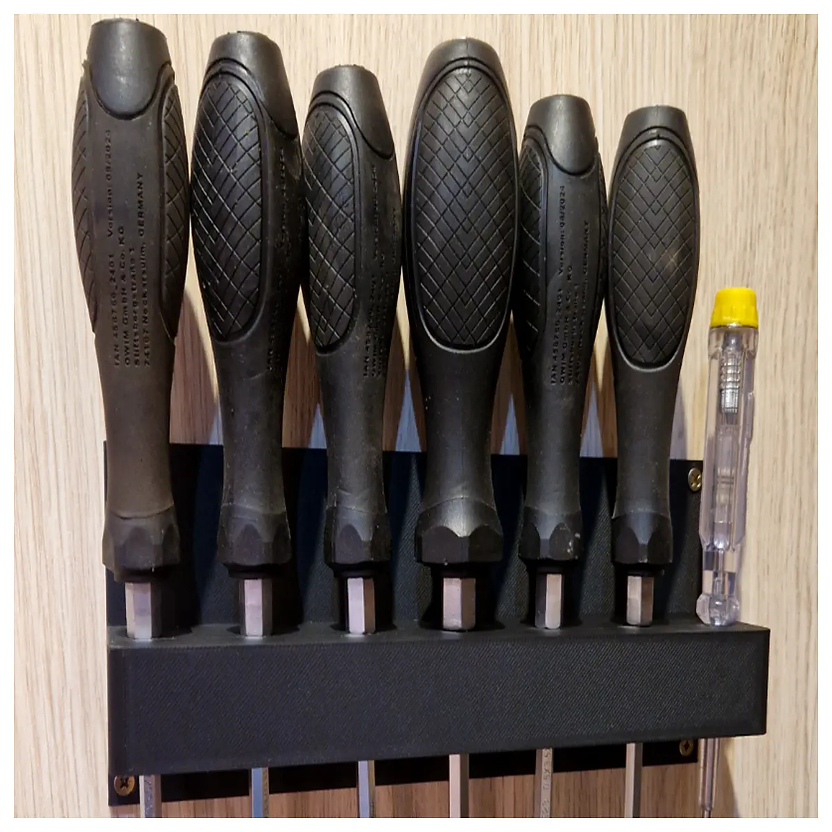 Screwdriver Holder Organizer Multi Tool Storage Box Screwdriver Rack Repair Tool Accessories Fixing Tool Home Garden