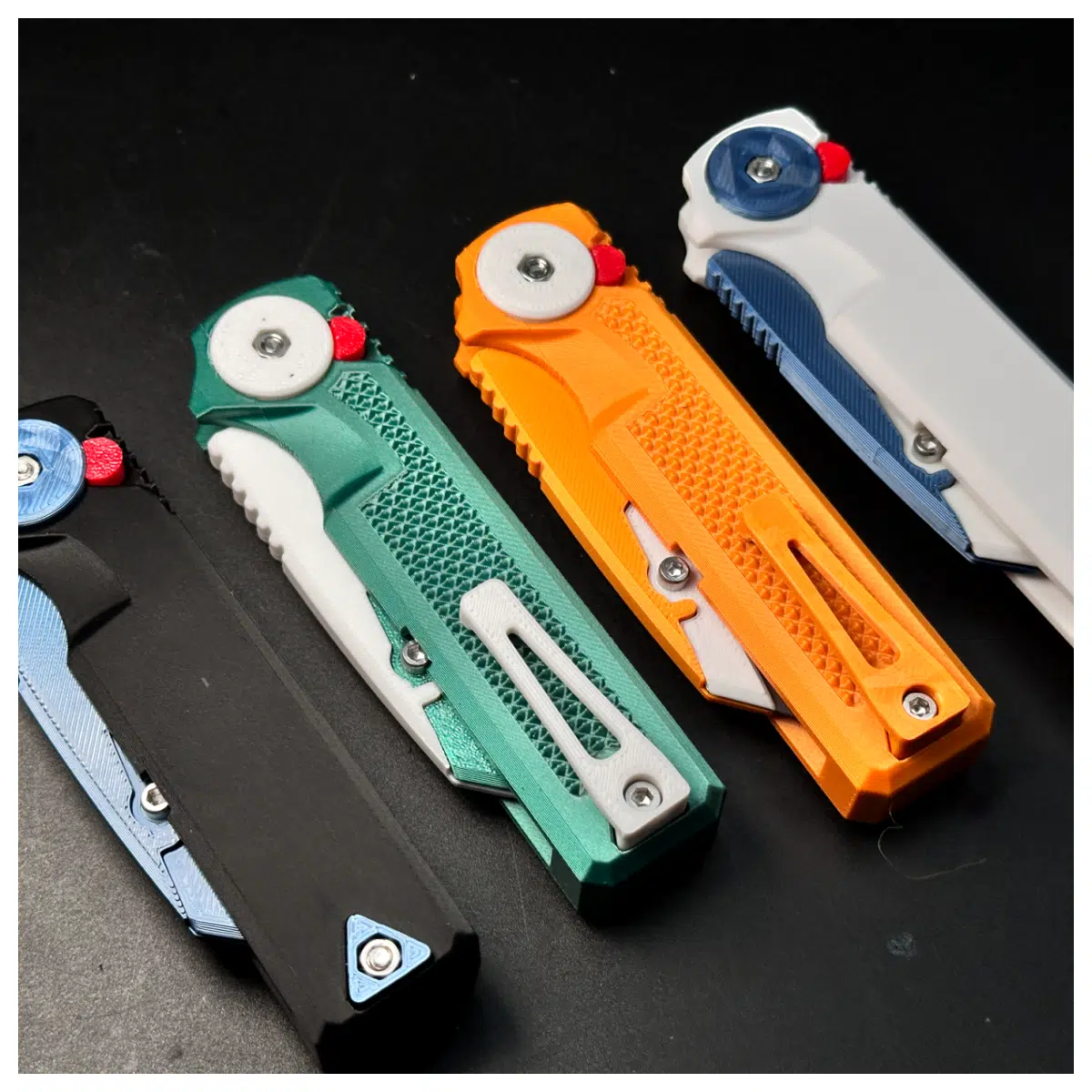 Button Lock Folding Utility Multi Tool Lock Opening Tool Emergency Spare Parts Accessories Fast Unlock