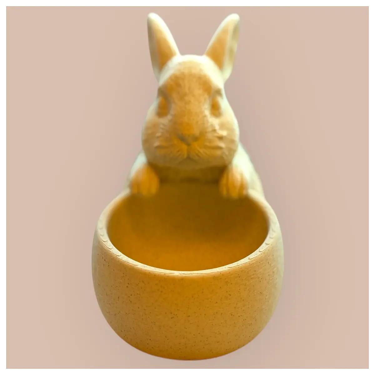 cute bunny rabbit food bowl holder organizer for small pets hamster guinea pig cage accessory