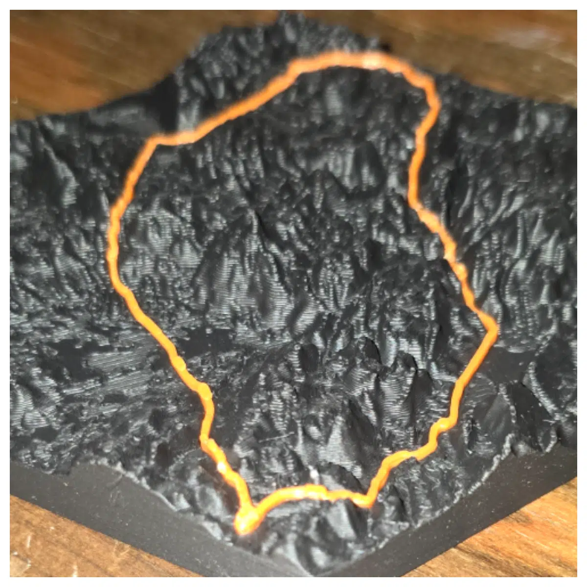 Mianmuxi 3D Map Mountain Terrain Exploration Outdoor Activity Navigation Travel Planning Topographic Data 3D Models