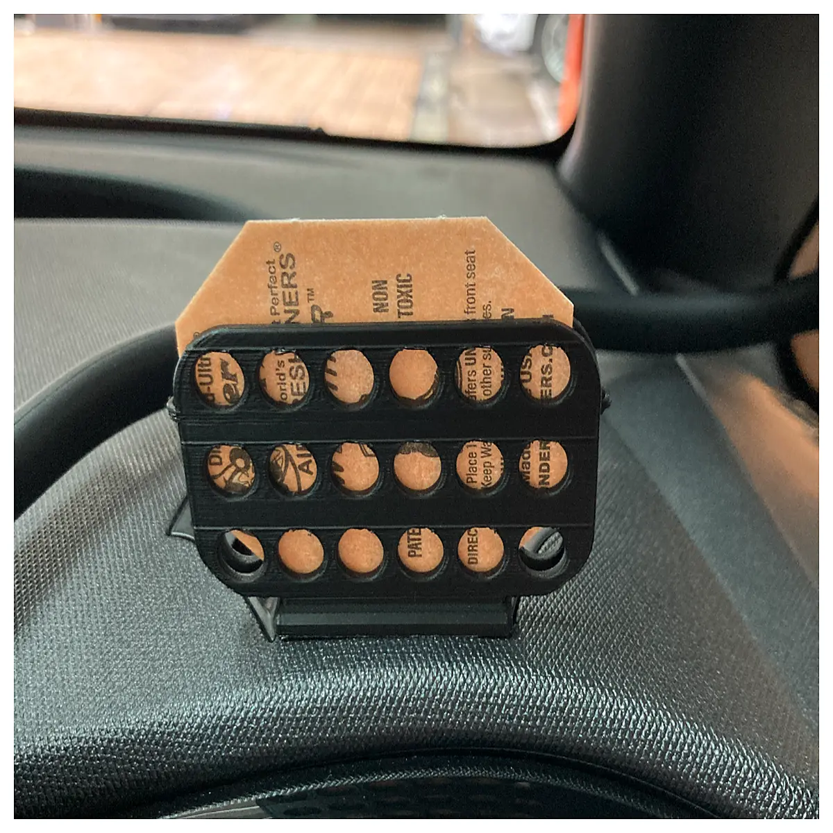 Wonder Wafer Car Air Fresher Holder Mount Bracket Car Interior Accessories Fragrance Disc Support