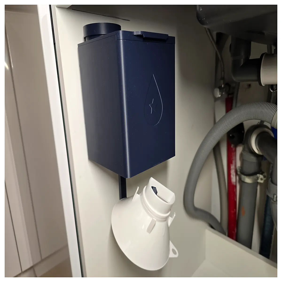 Dishwasher Salt Container Smart Glide Installation Dishwasher Salt Tank Automatic Salt Dispenser Kitchen Appliance Parts