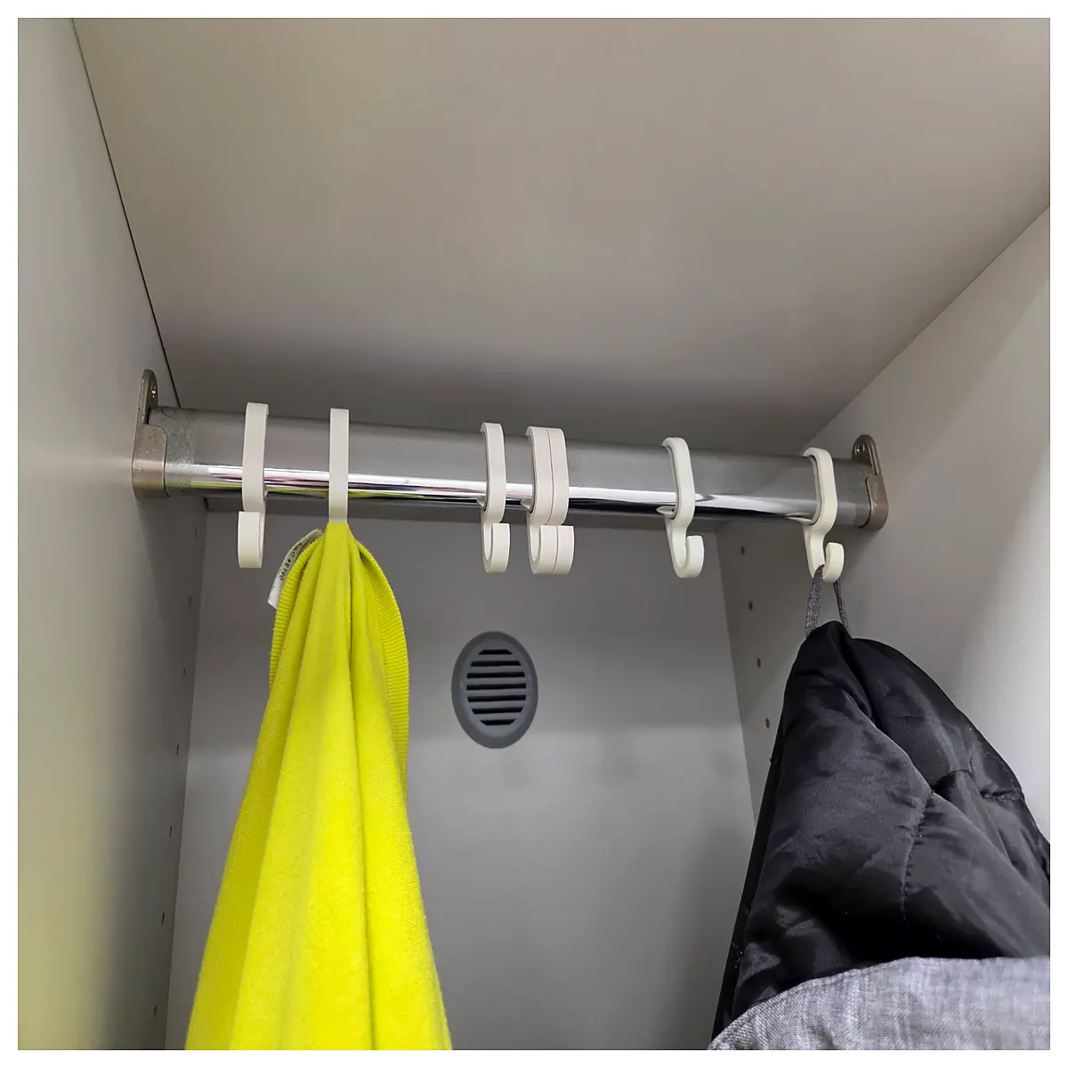 duty closet rod hooks for pants skirts multi tier hanger organizer space saving wardrobe accessories