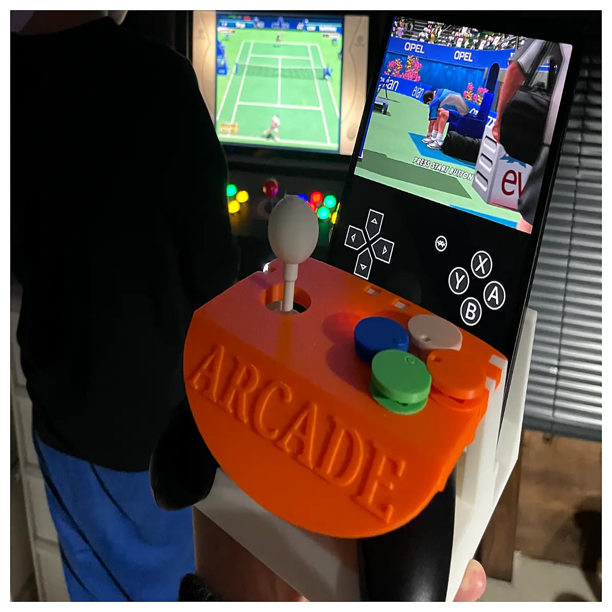 Arcade Tablet Game Console Mobile Games Handheld Device Kids Learning Entertainment Gaming Accessories Game Machine