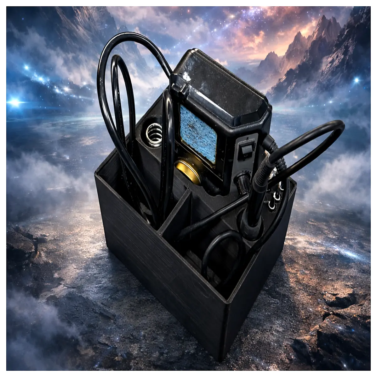 Yitiua 927II Soldering Stand Soldering Clip Desktop Organizer Gridfinity Accessories Electronics Parts