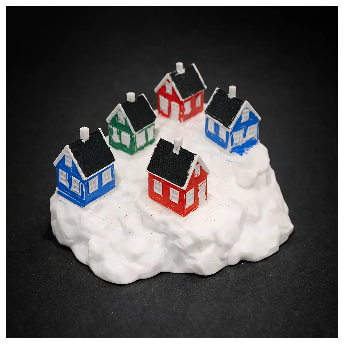 ful Greenland Village ing Book DIY Painting Kids Educational Toys ing Book Creative Craft
