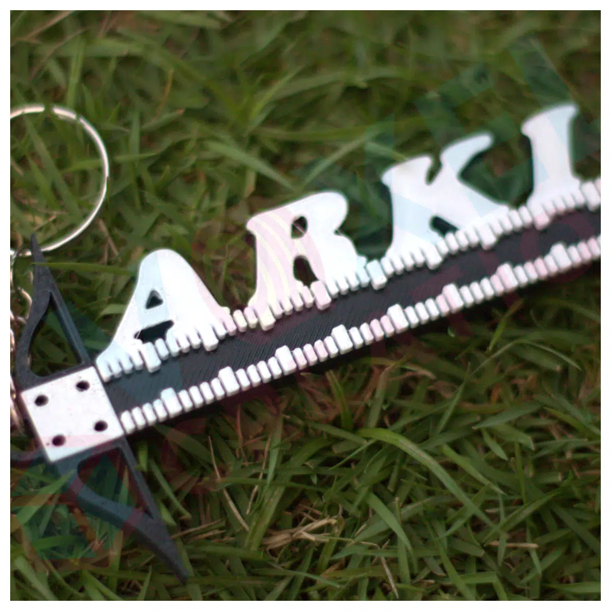 Kurso Series Keychain Architectural Design Model Building Enthusiast Collectible Keyring