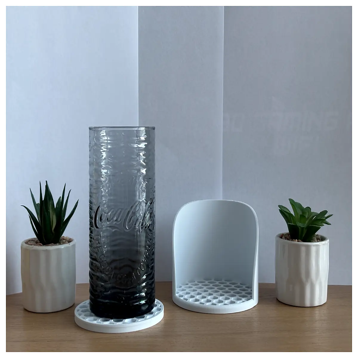 Minimalist Cup Mat Holder Stand No Support Needed Desktop Non Slip Pad Coffee Mat Glass Ceramic Table Protector Simple Design