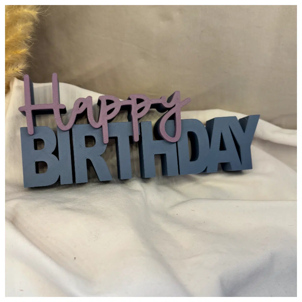 Happy Birthday Lettering Birthday Decorations Party Supplies Cake Toppers Party Gifts Celebration Items