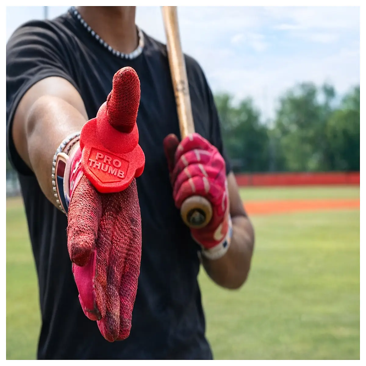 Baseball Glove Shock Absorber Pad Sports Gloves Impact Protection Grip Enhancement Baseball Accessory