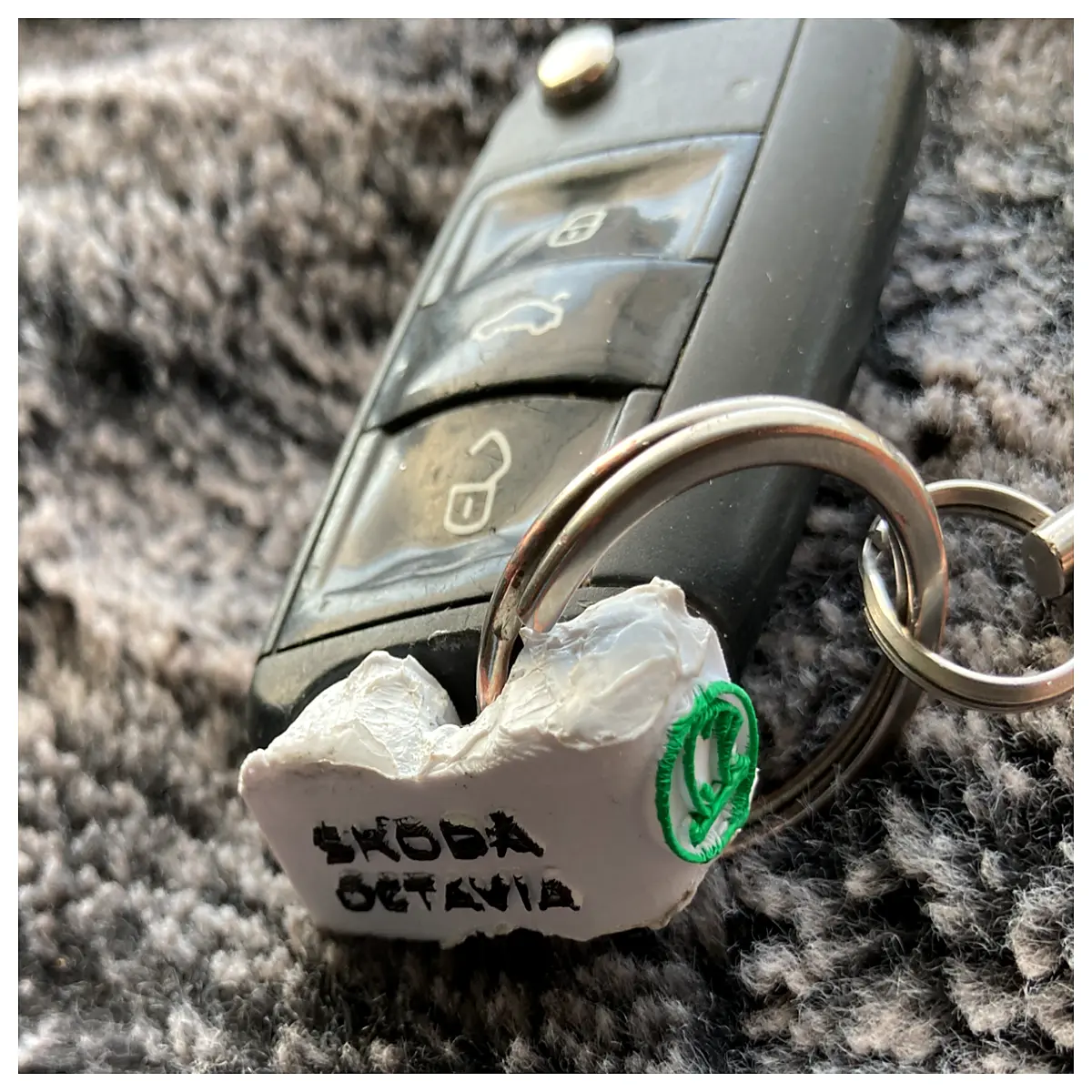 Octavia Superb Key Fob Car Accessories Key Marker Hanging Charm Decoration Auto Parts Accessories Car Decoration