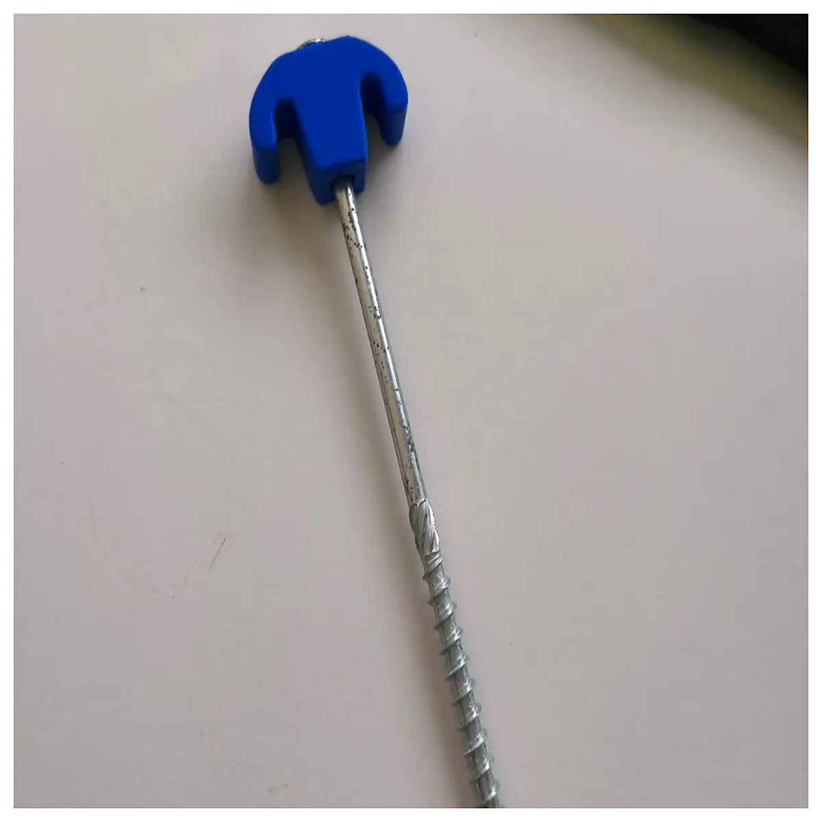8mm Threaded Ground Anchors Tent Securing Outdoor Camping Garden Stakes Soil Fixing Durable Reliable