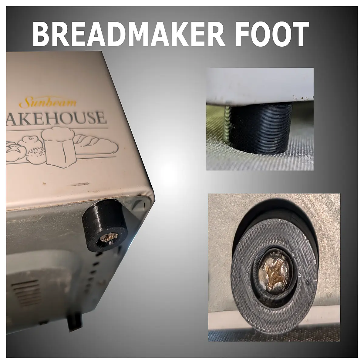 Bread Machine Feet Pads Non Slip Mats Baking Machine Parts Kitchen Mats Rubber Pads Enhance Stability For All Bread Machines
