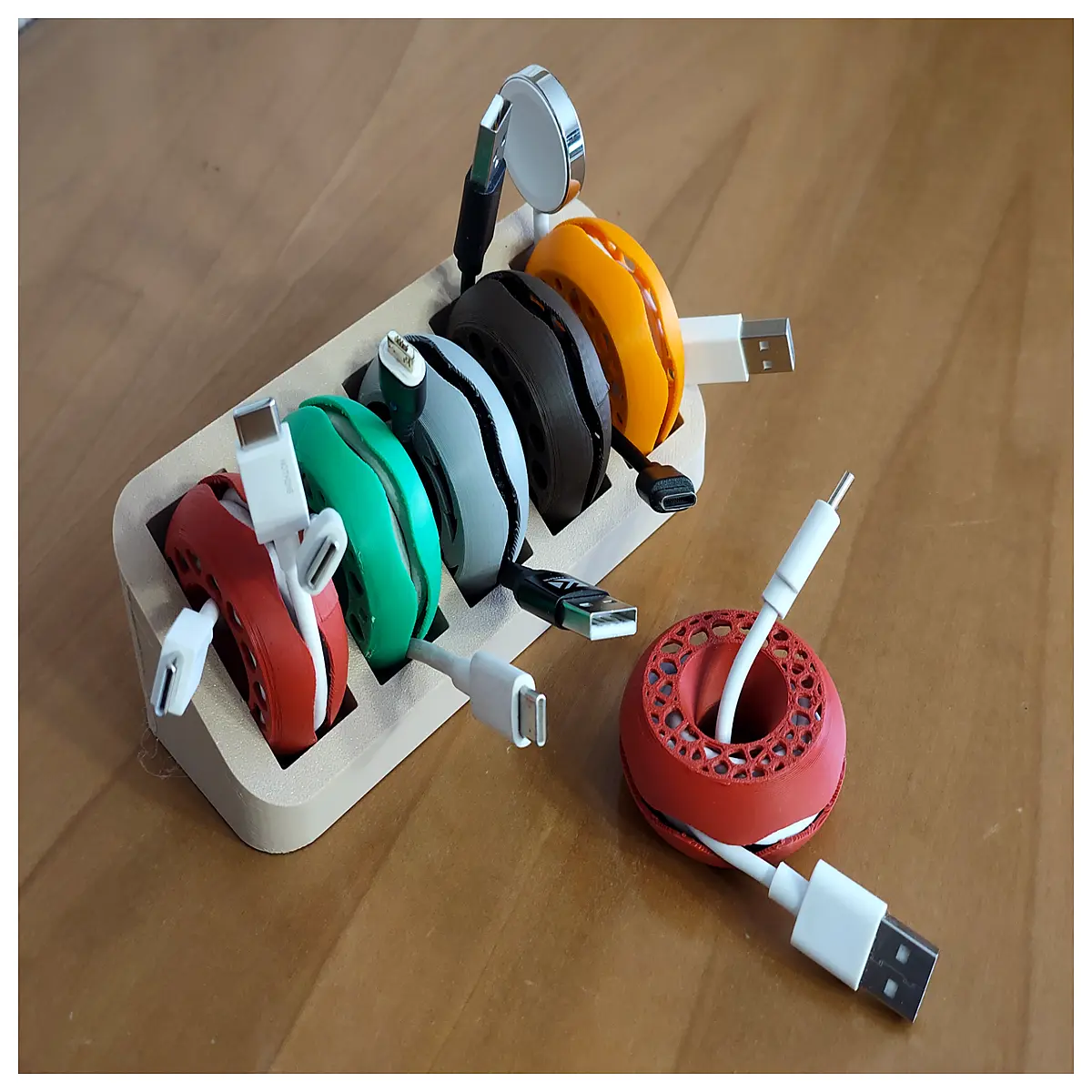Mini Oysters Cable Organizer Cables Cord Management Computer Accessories Phone Accessories Electronic Device Storage