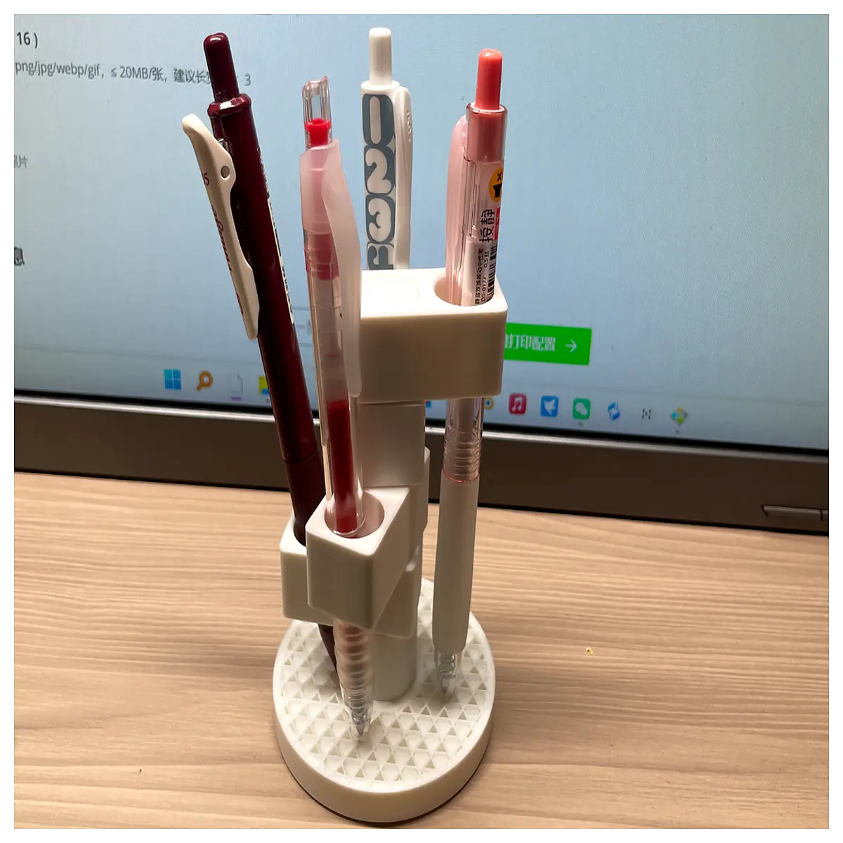 Rotating Pen Holder Desk Organizer Pen Case Rotating Pencil Holder Multi Function Pen Caddy Creative Desk Storage Solutions