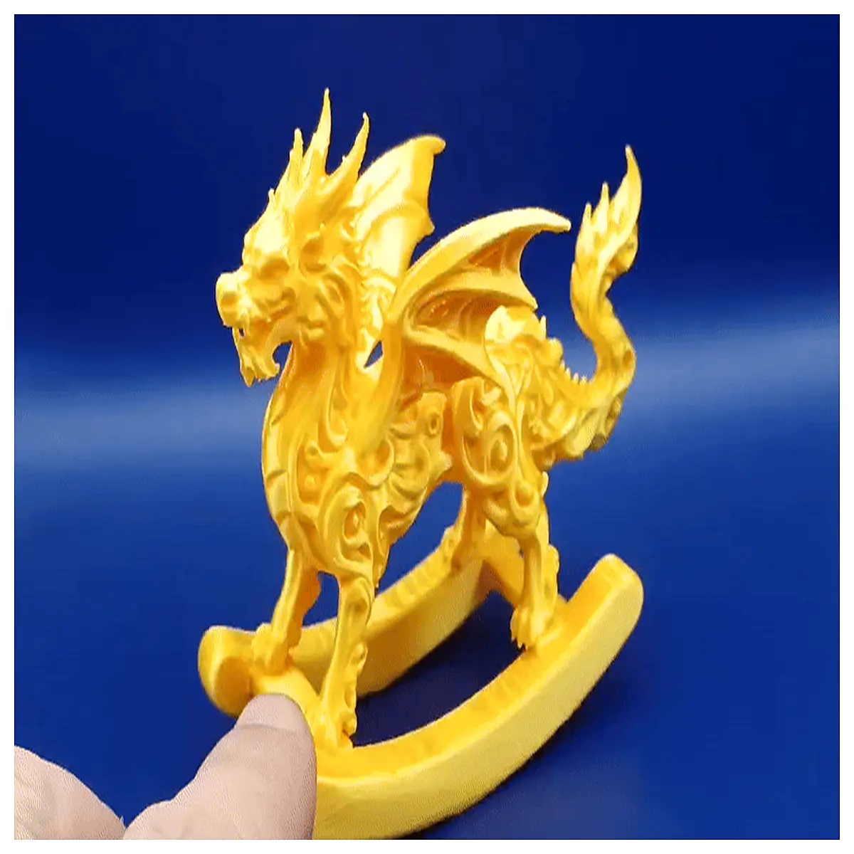 Abstract Swaying Dragon Model Toy Collectible Decoration Art Figure Dragon Decor
