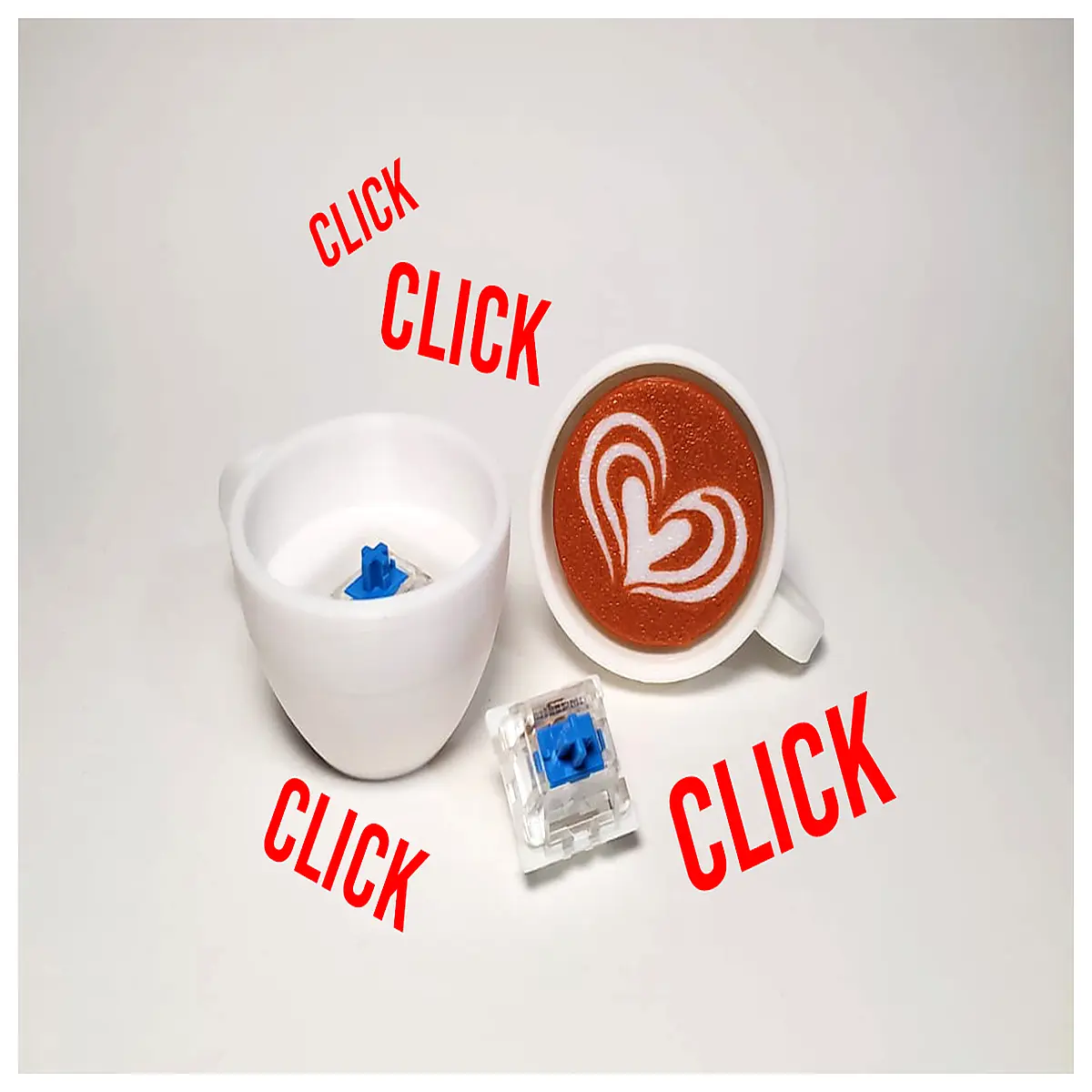 Latte Art Stress Reliever Coffee Relaxation Tool Latte Art Shape Stress Relief Coffee Lover s Gift