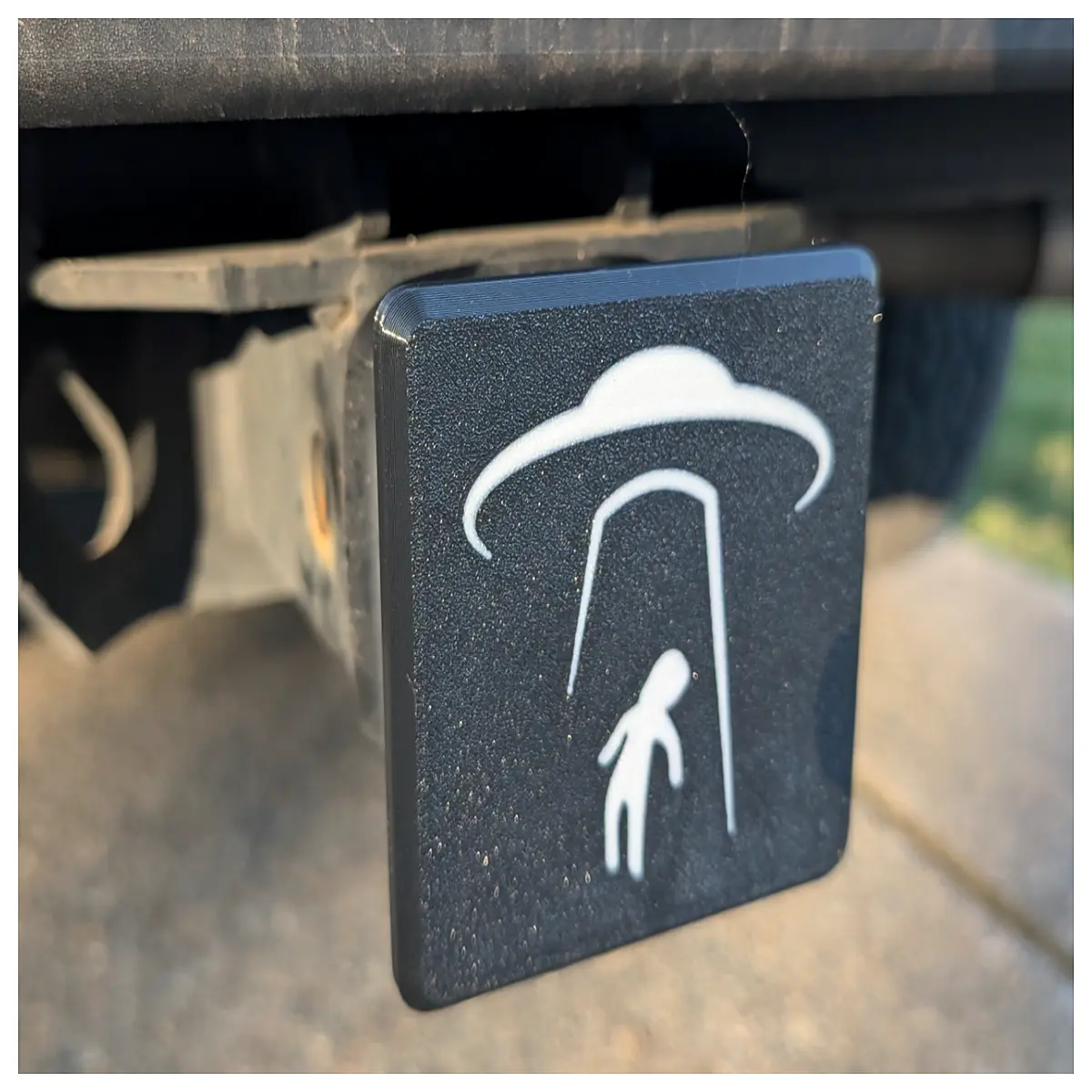 UFO Abduction Cover Car Hood Protector Vehicle Cover Auto Accessories Emergency Car Modification