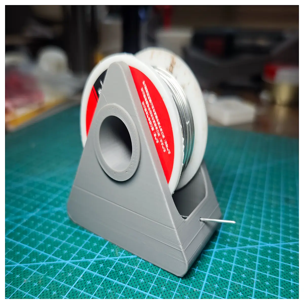 delixi soldering iron holder rack organizer for solder wire spool flux pen tool storage desk accessory