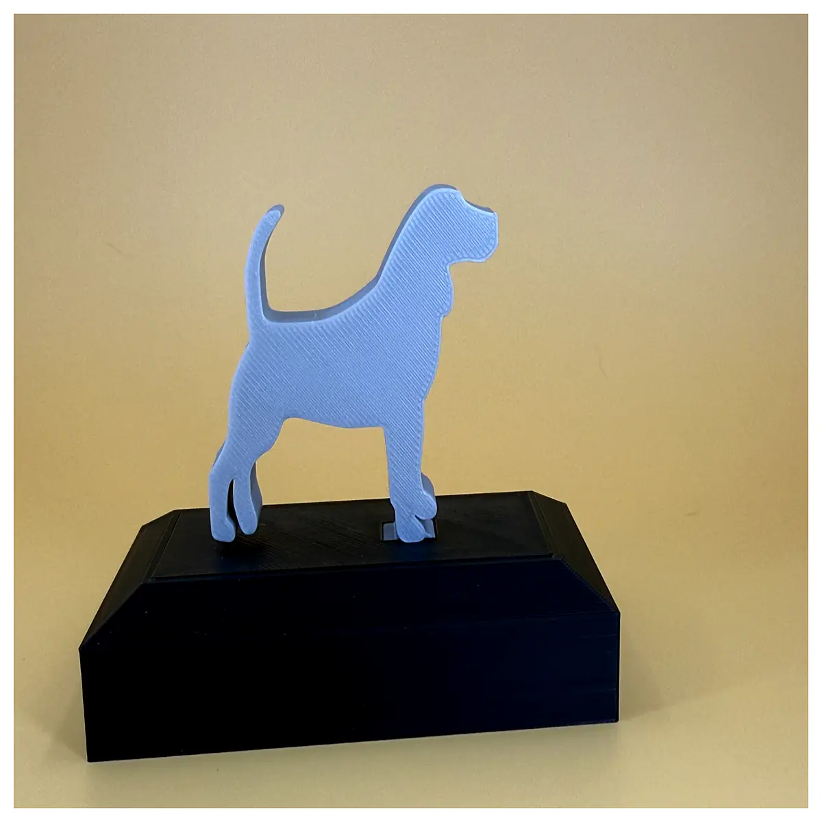 custom police k9 dog award trophy for handler recognition