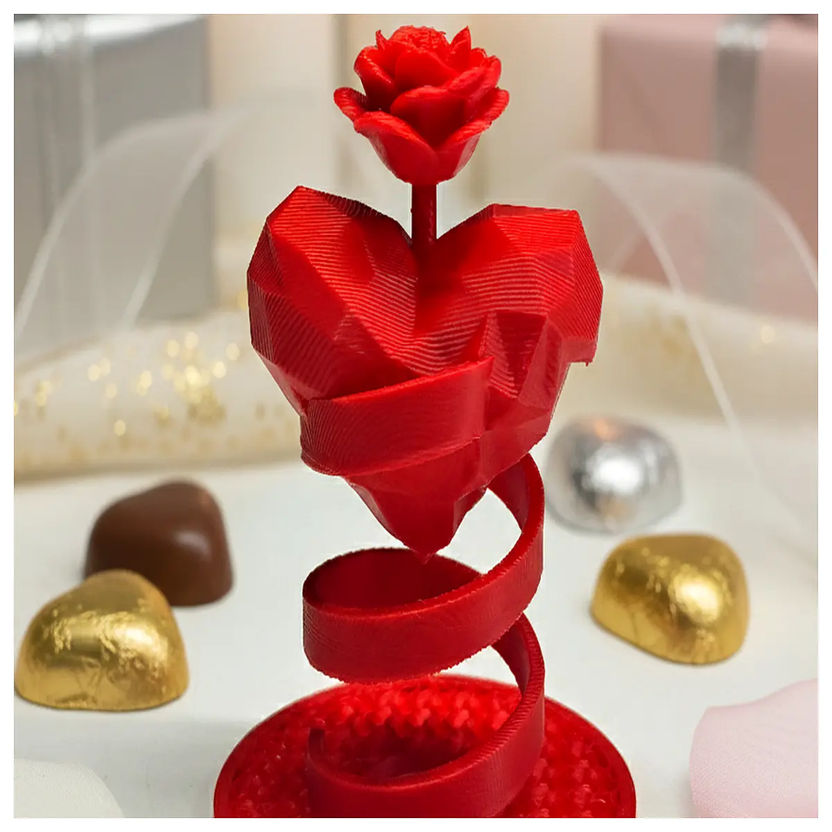 valentine s day rose shaped gifts for her romantic red velvet box chocolate filled jewelry keepsake