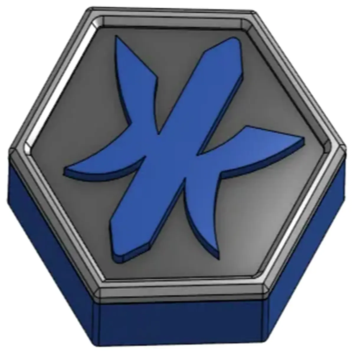 Blue Zoda Collectible Figure Gaming Accessory Star Model Anime Merchandise Toy Model Modular Model Tabletop Game