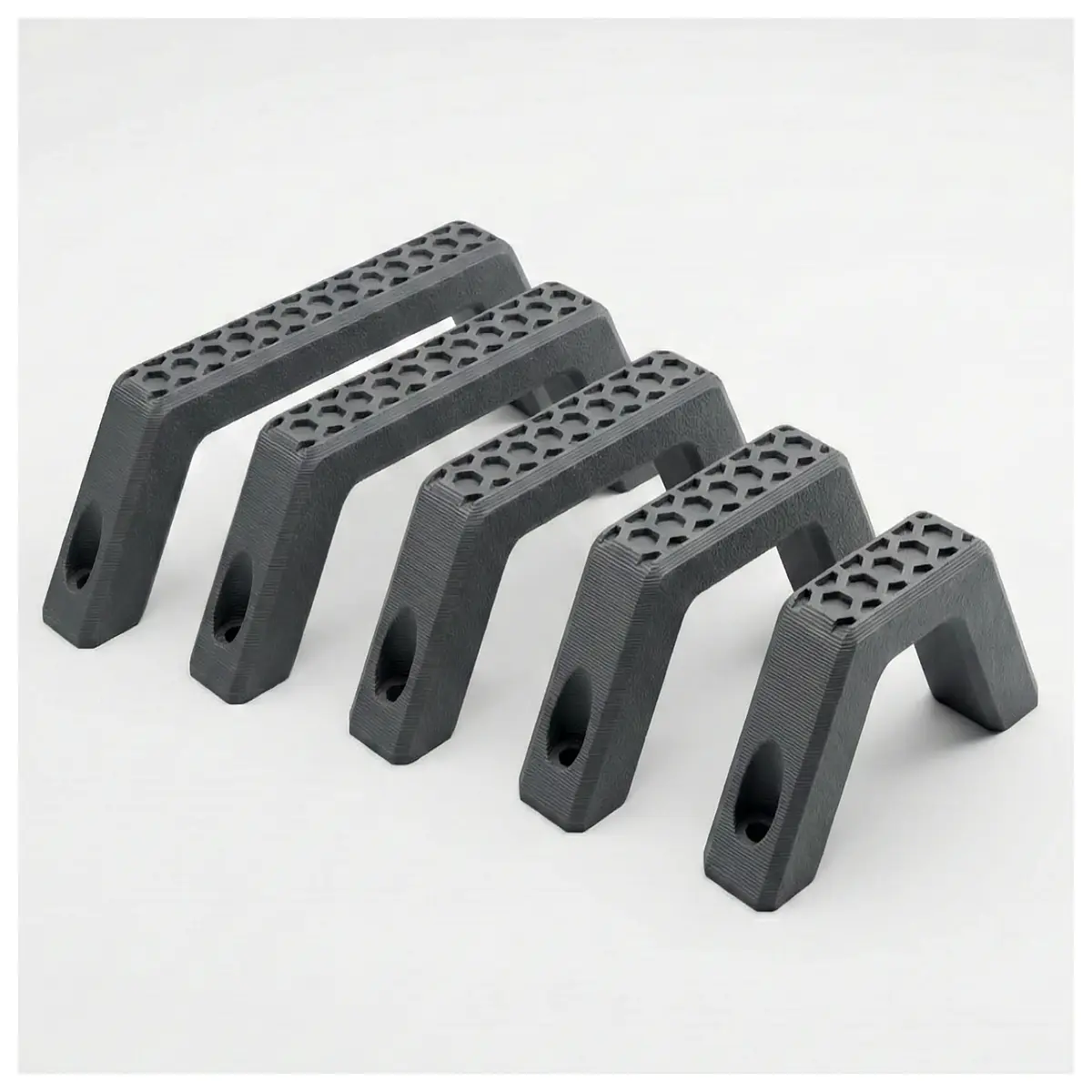 Modern Hexagon Cabinet Knobs 50 90mm Kitchen Drawer Pulls Contemporary Minimalist Handles