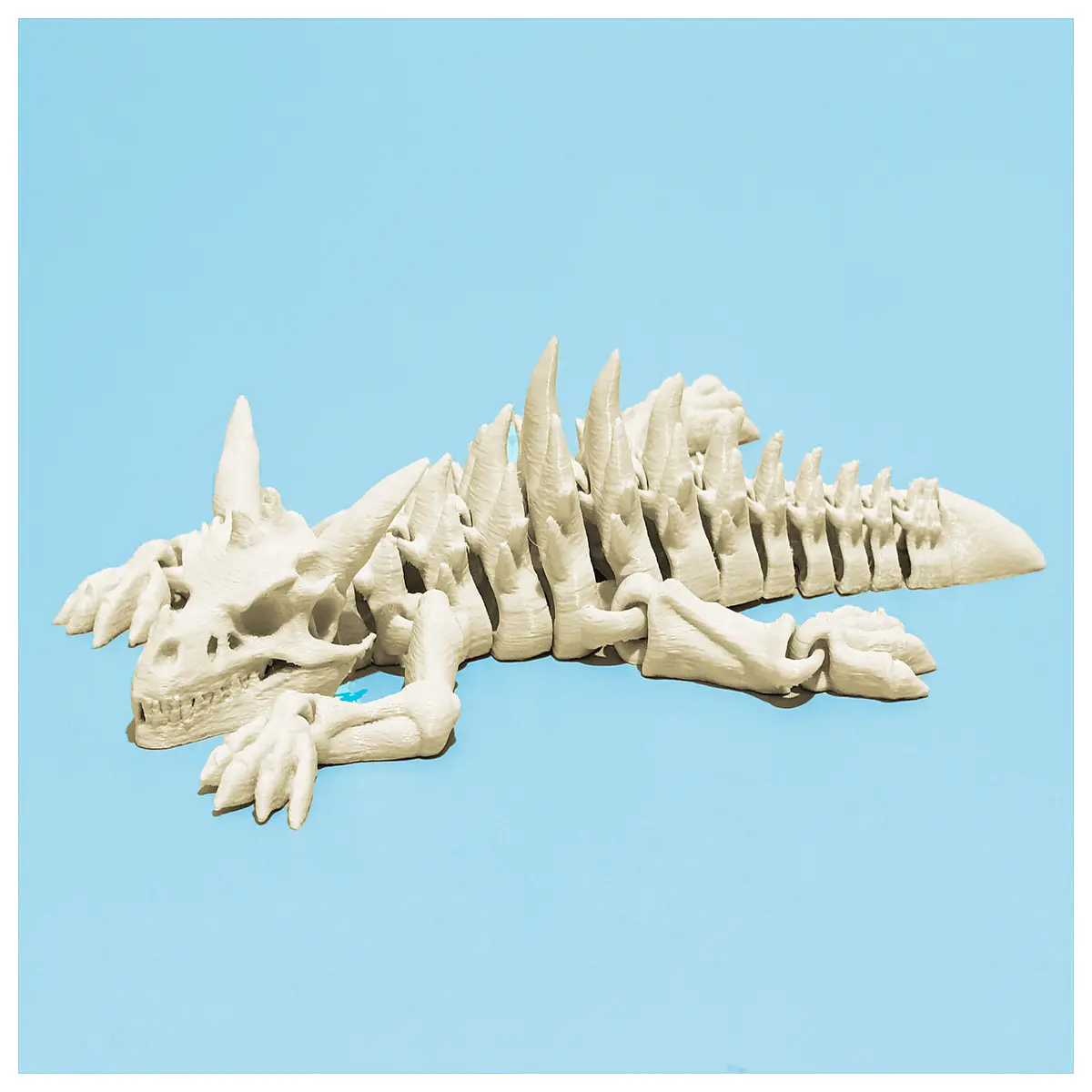 Articulated Skeleton Dragon Model Flexible Joints Realistic Detail Collectible Dinosaur Figure Prehistoric Creature Toy