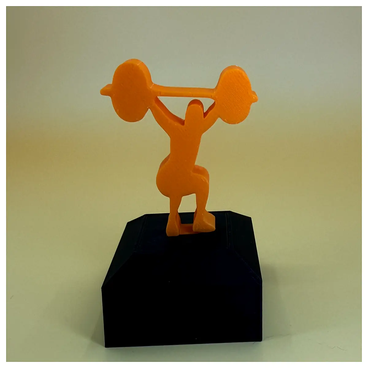 Weightlifting Trophy Fitness Gym Award Strength Training Prize Competition Trophy Gym Equipment Fitness Goals