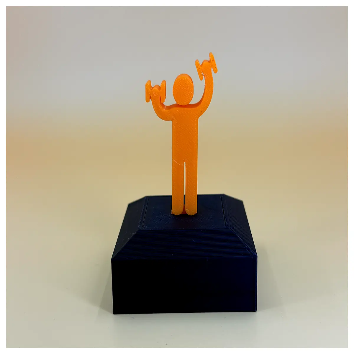 custom weightlifting trophy for gym owner bodybuilding award plaque dumbbell medal gift