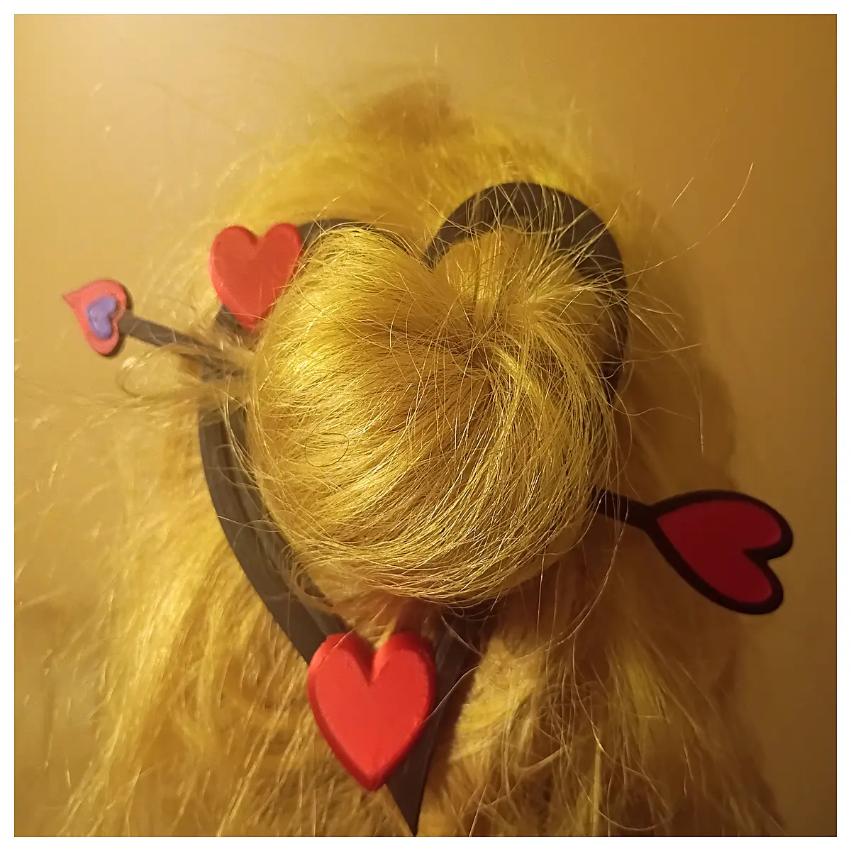 Valentine s Day Hair Clip Arrow Decoration Women s Accessories Festive Gift Romantic Hairpin Party Headwear