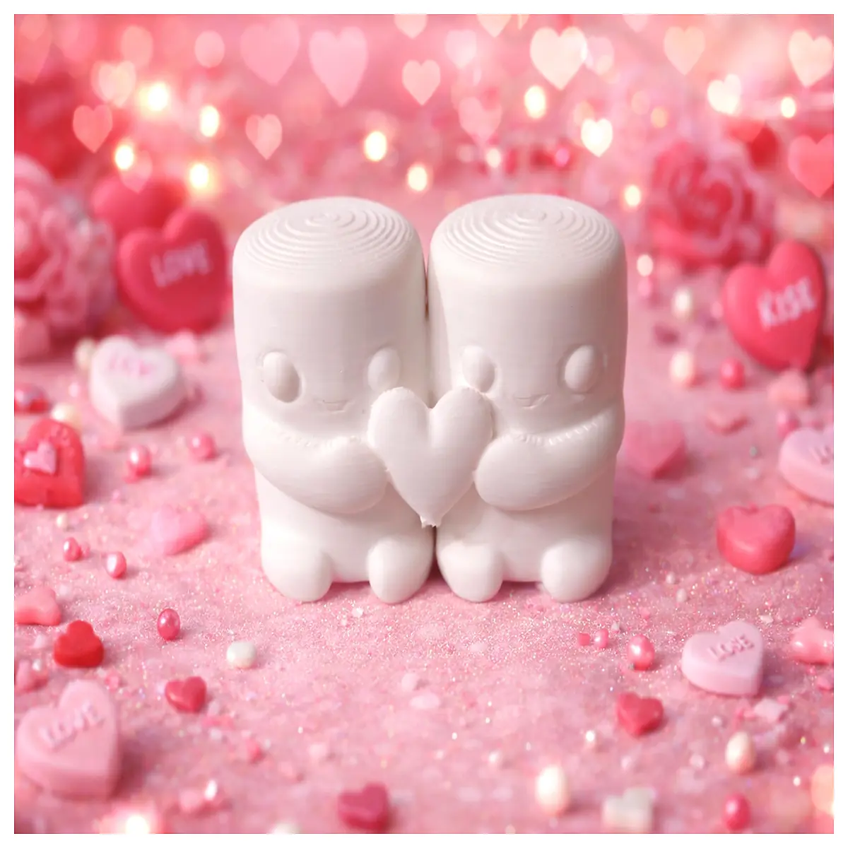 Valentine s Day Cotton Candy Sweet Surprise Romantic Gift Festive Decoration Candy Wholesale