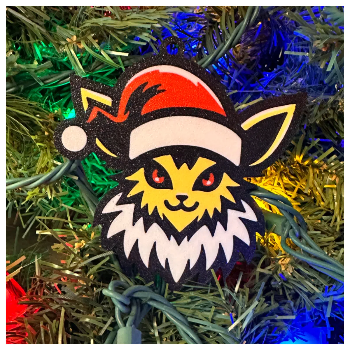 eevee christmas ornament plush toy holiday tree decoration kids
