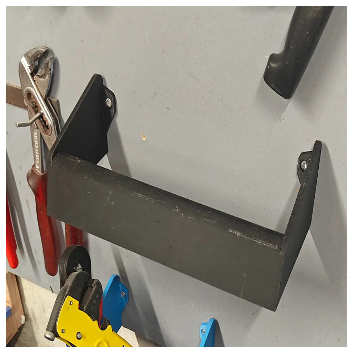 magnetic tool holder for pliers wall mount organizer garage storage rack duty