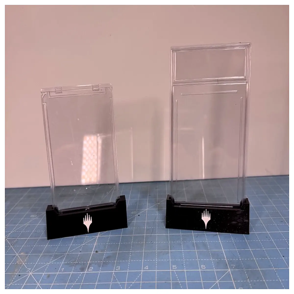 mtg card holder protective sleeve for psa graded slabs one touch shelf
