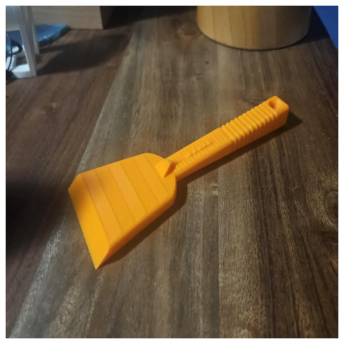 mini ice scraper for car windshield portable snow removal tool with brush compact auto defroster gadget