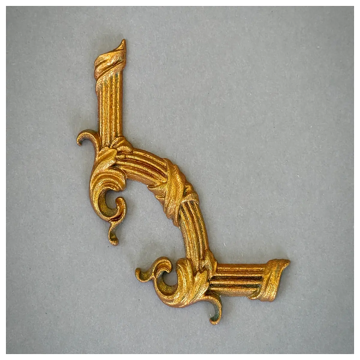 Rococo Bronze Ornate Sculpture 19th Century Furniture Fittings European Classical Art Deco Decoration Rococo Style