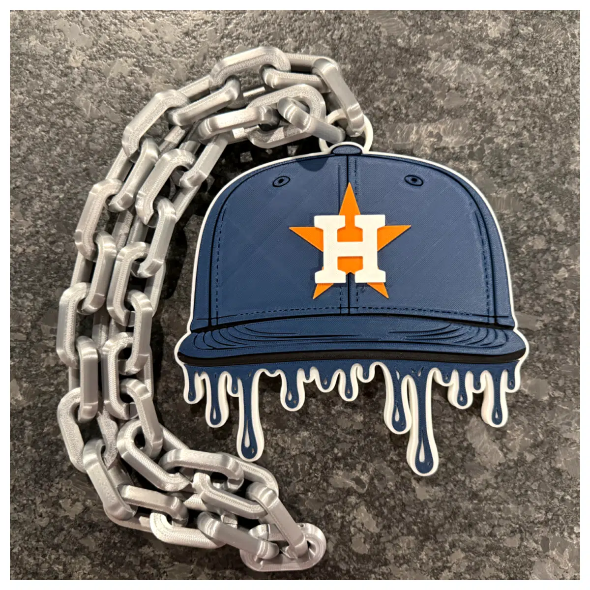 Houston Astros Baseball Cap Chain Trendy Sport Cap Essential Game Gear New Hats Fashion Style