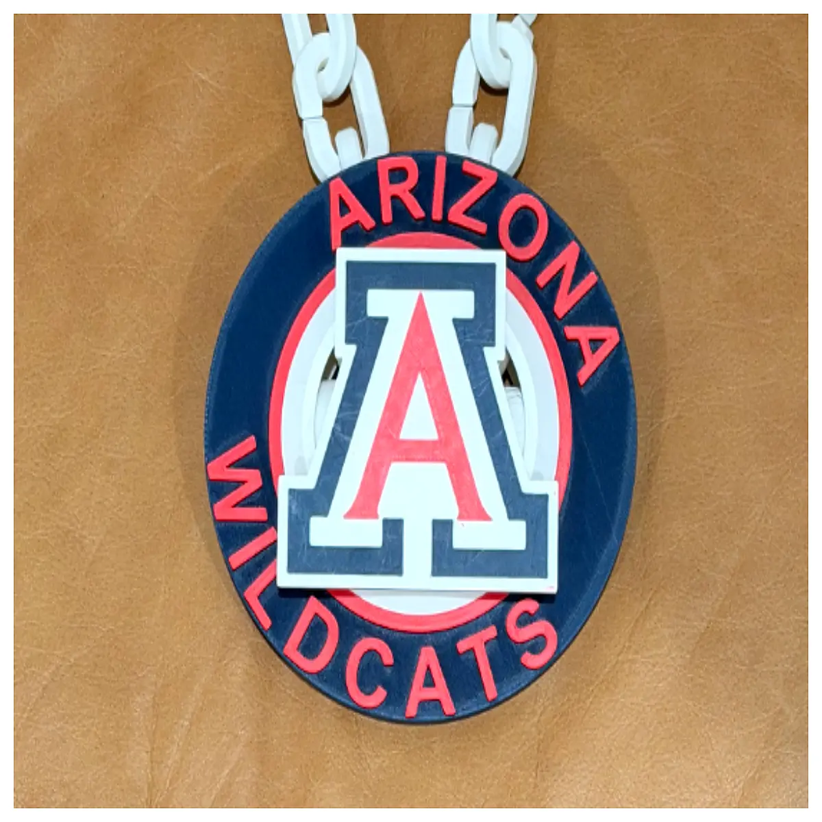 Arizona Wildcats Rotating Chain Bracelet Women s Sports Memorabilia Gift Jewelry Accessory