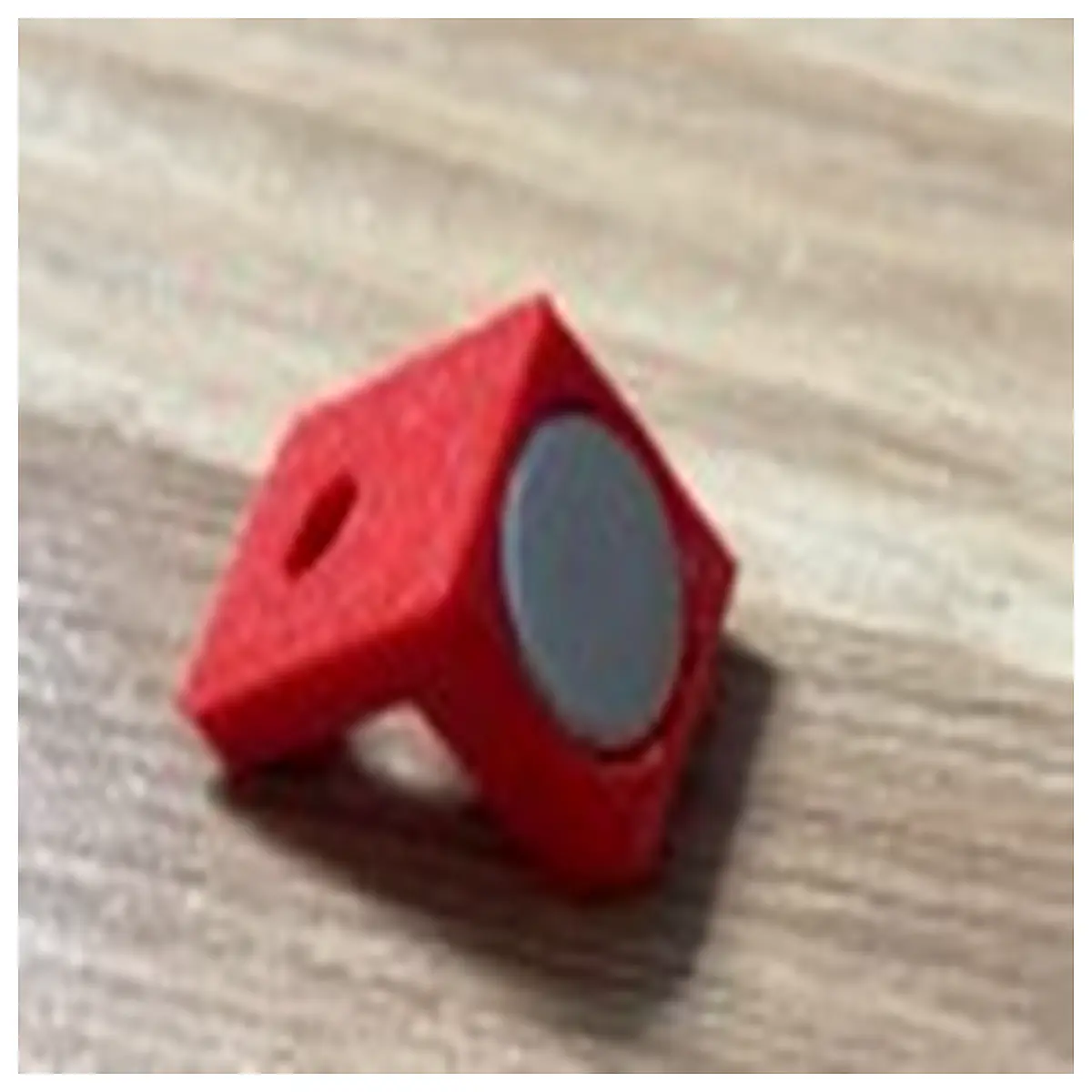 magnetic l bracket for wall mounting duty steel shelf support with embedded magnet slots