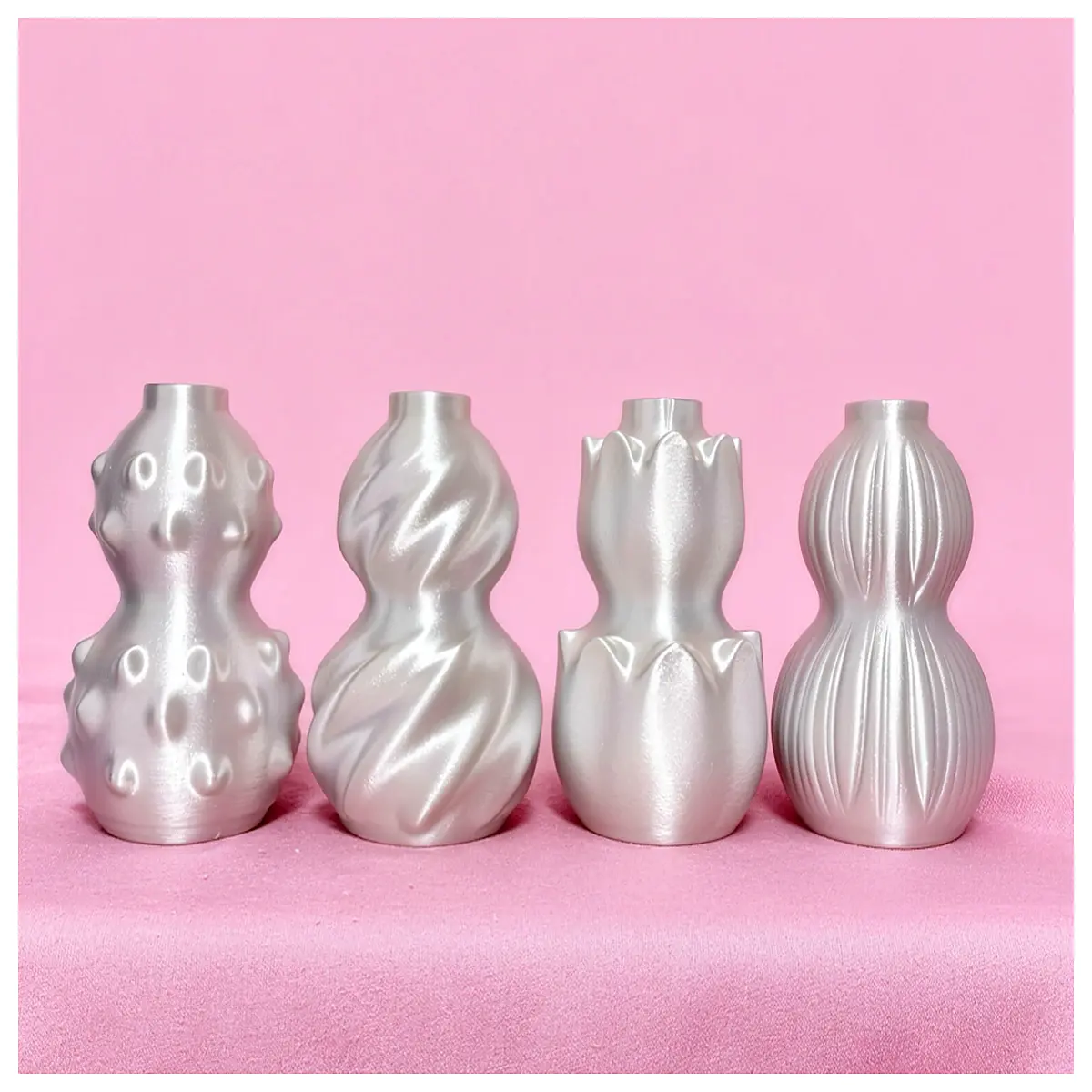 modern chinese style gourd vase set minimalist home decor small bud vase for dried flowers table centerpiece no needed