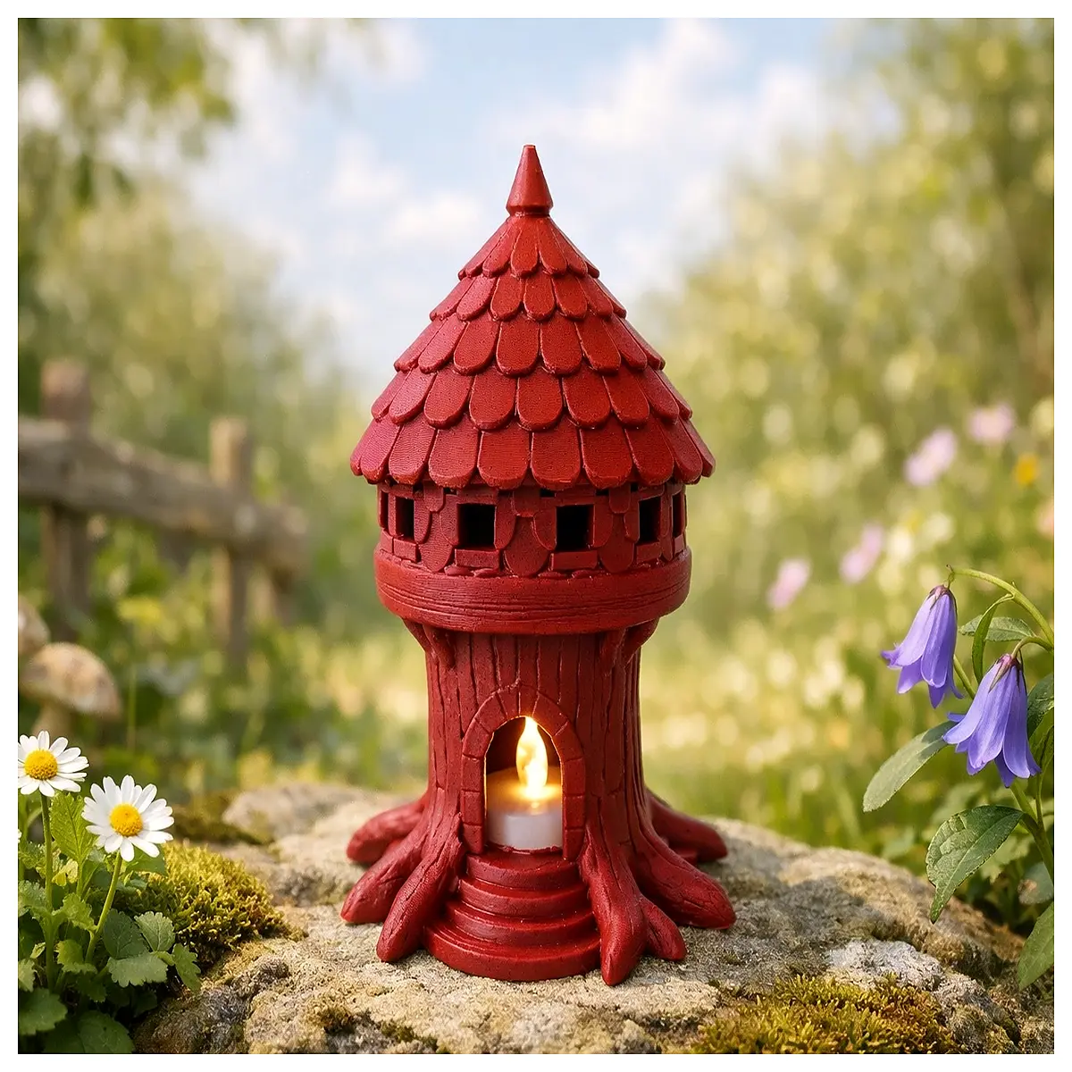 fairy tale treehouse night for bedroom decor magical starry sky projection lantern cozy cabin aesthetic room accessories whimsical gift