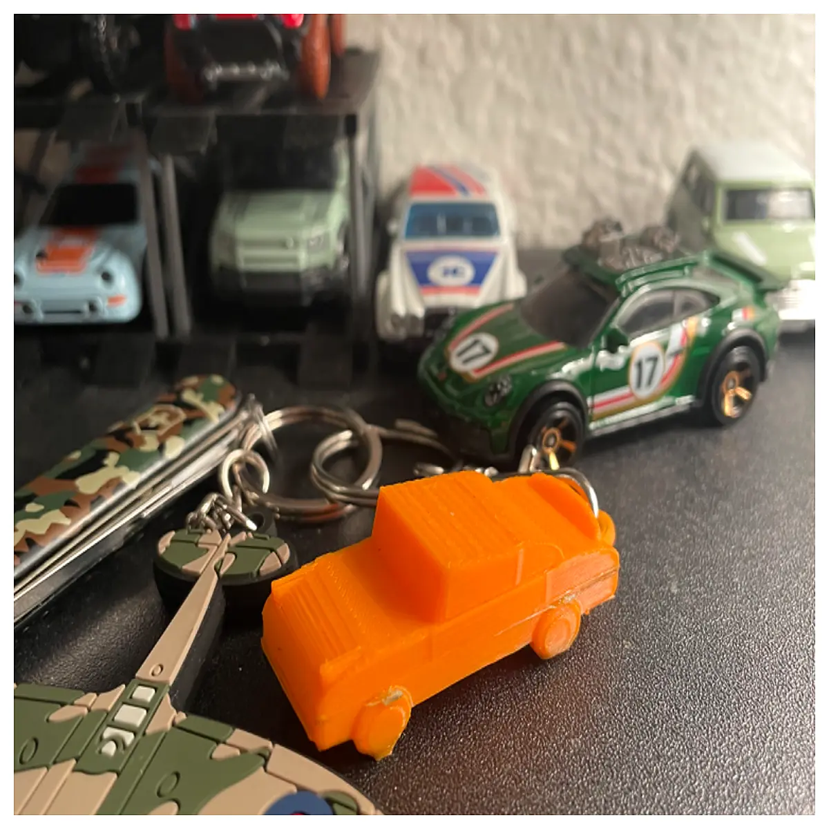 911 Keychain Car Decoration Keyring Accessory 911 Enthusiast Gift Car Parts