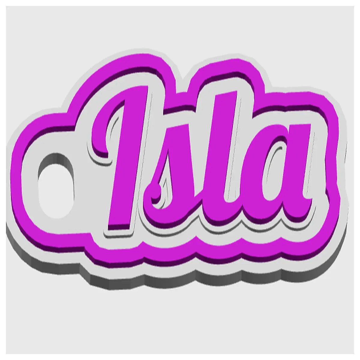 Isla Keychain Car Decoration Car Accessories Keyring Ornament Multiple s Automotive Parts Decoration
