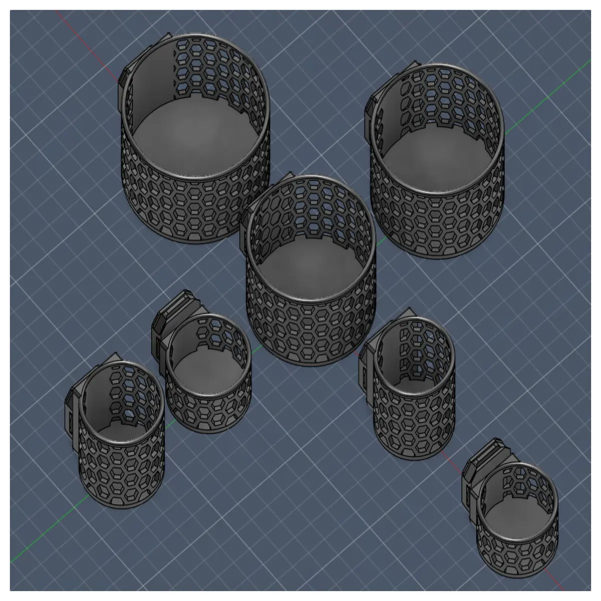 hexagonal grid round base for opengrid modular system geometric hexagon support platform