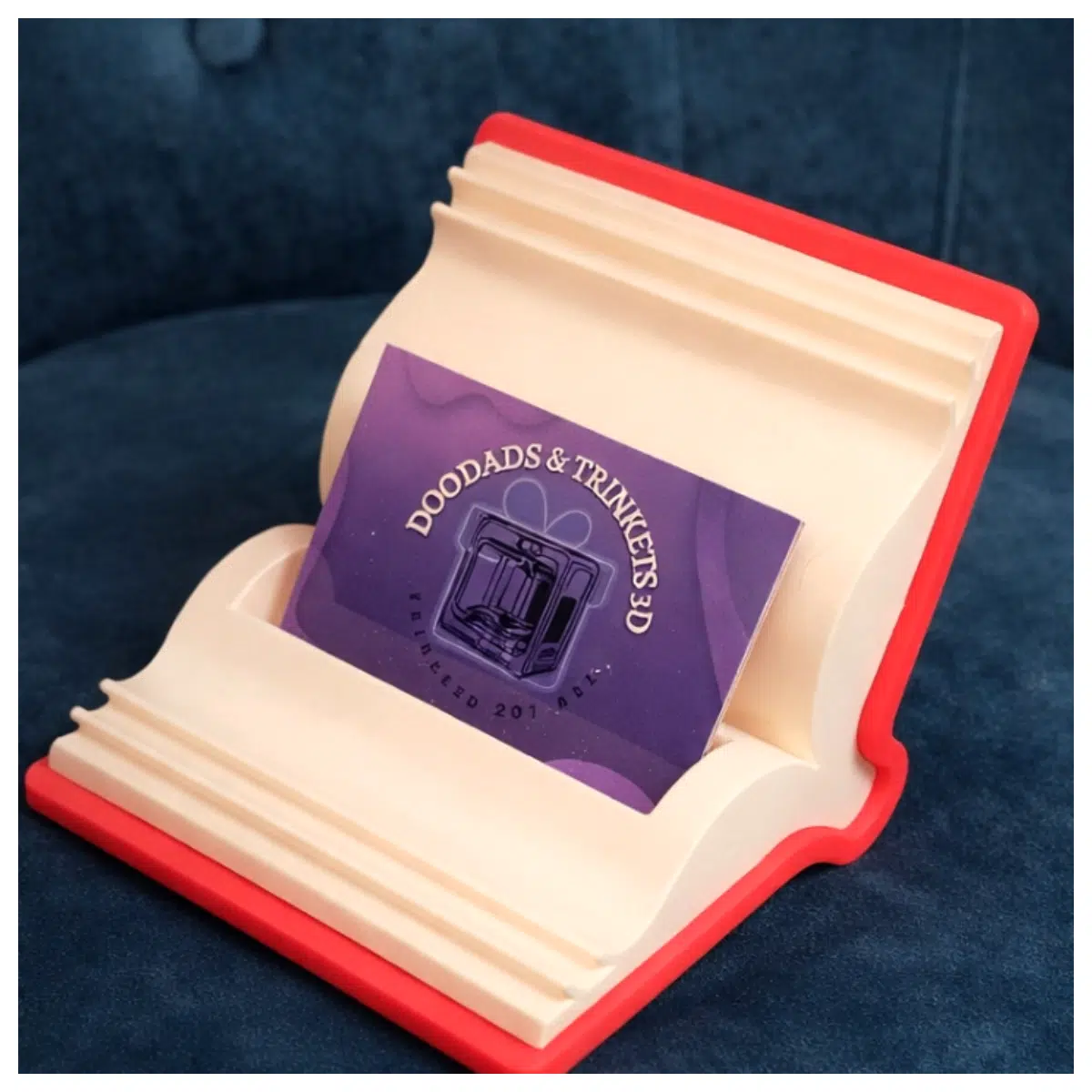 Book Theme Card Holder Organize Books Sort Documents Enhance Reading Productivity Shelf Storage Accessories