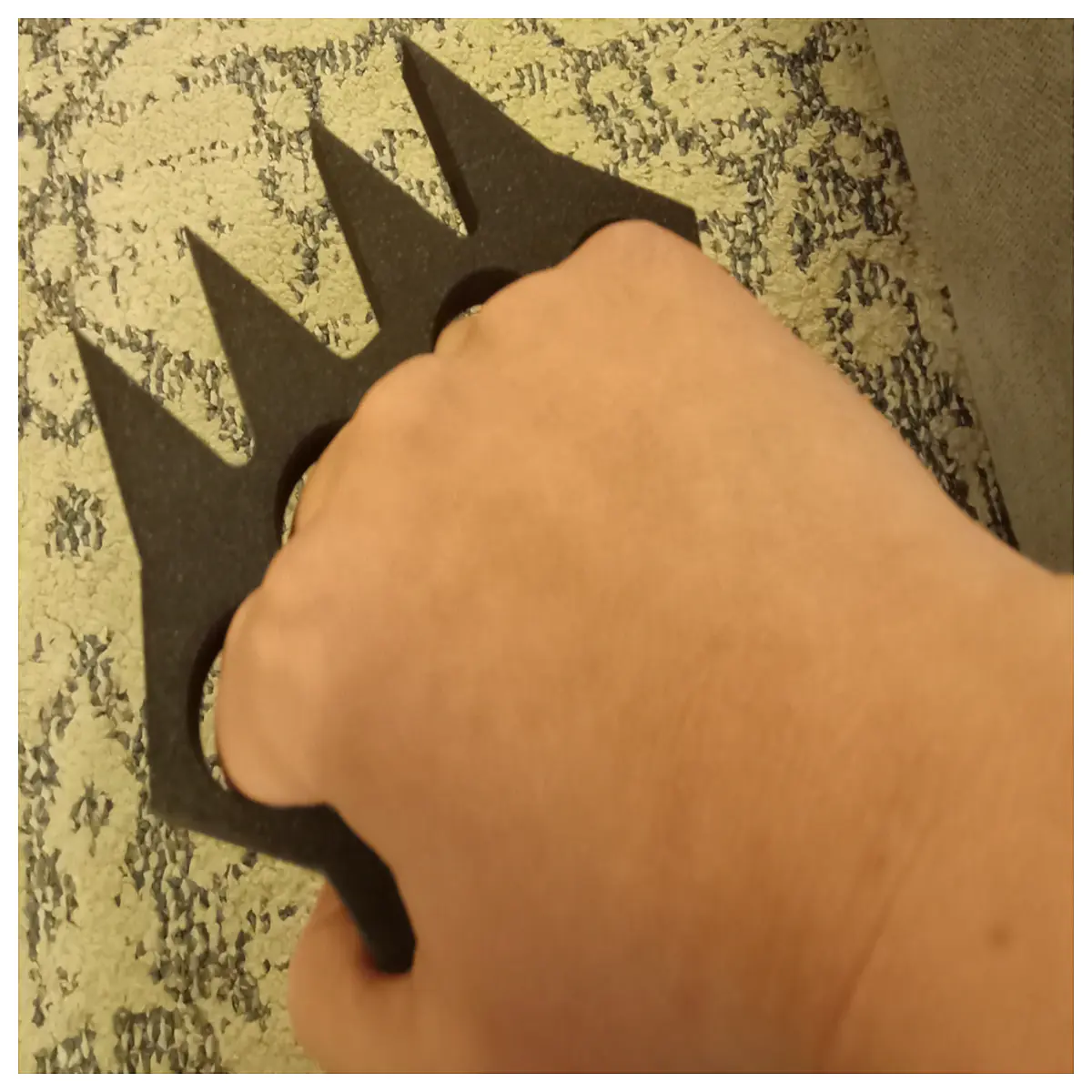 studded knuckle dukes self defense tactical grip outdoor gear